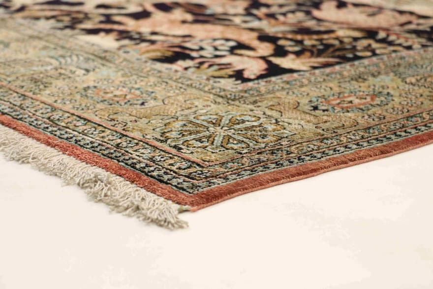 Ghom Silk Carpet 206x139