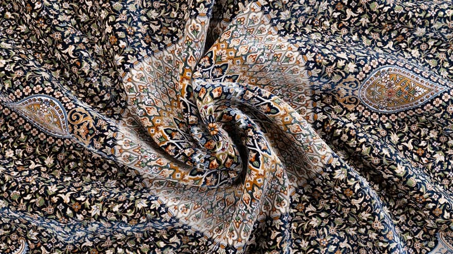 Ghom Dahlia Teppich  300x200 - Image 4