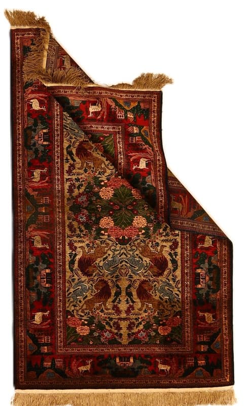 Quchan Seide Teppich 153x94