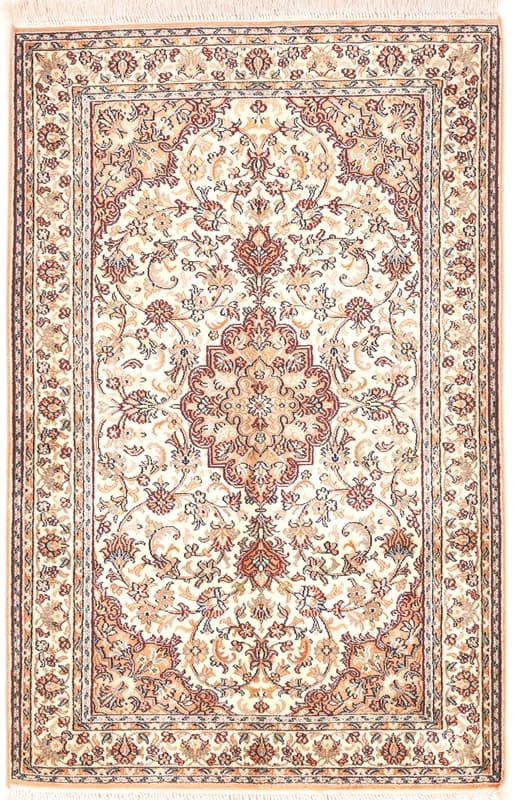 Kahmir Silk Teppich 125x80