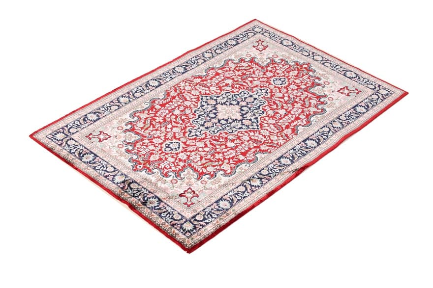 Kashmir Seide Teppich 121x80