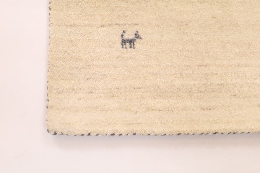 LORIBAF-NATURAL Teppich 123x81