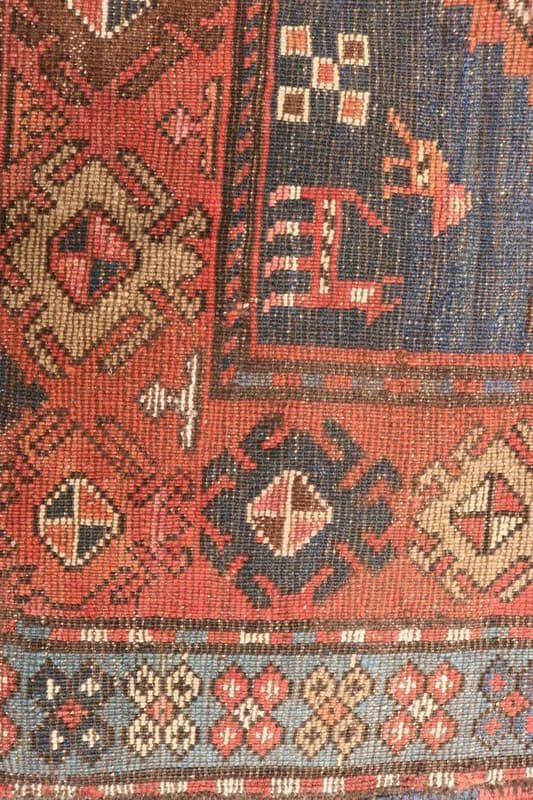 Russisch antique carpet 270x140