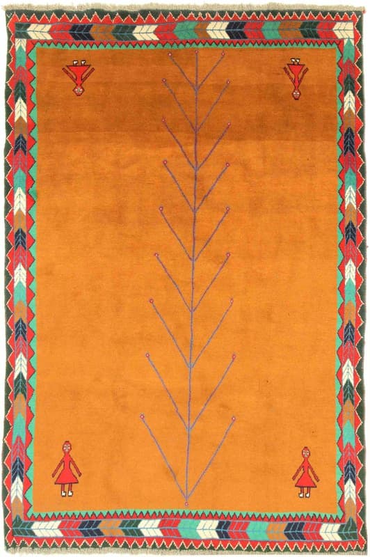 Gabbeh Teppich 304x204