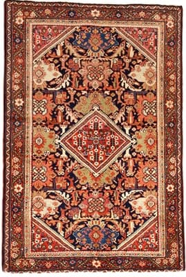 Antike Sarough Teppich 201x133
