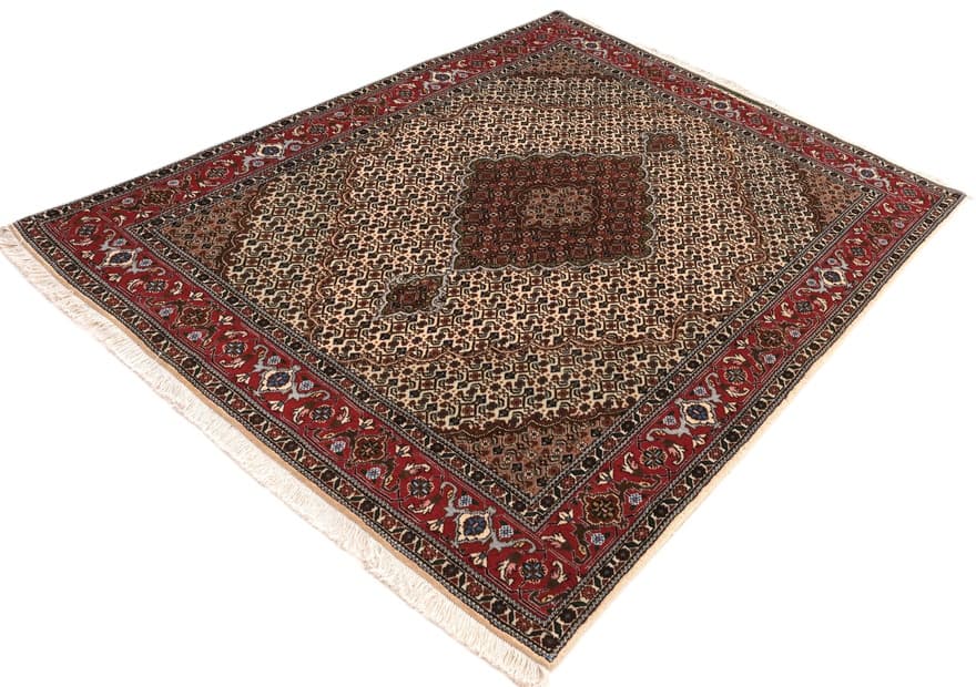 Tabriz 40 Raj Mashahdi Akbar  Carpet  201x152 - Image 3