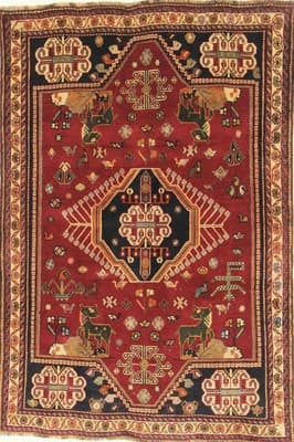 Ghashghai Teppich 184x124