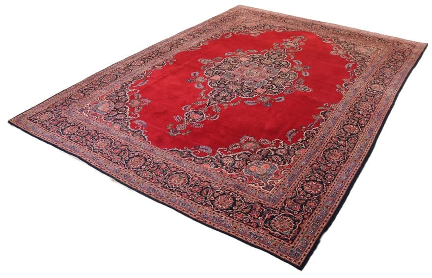 Antique Kashan Carpet  418x314