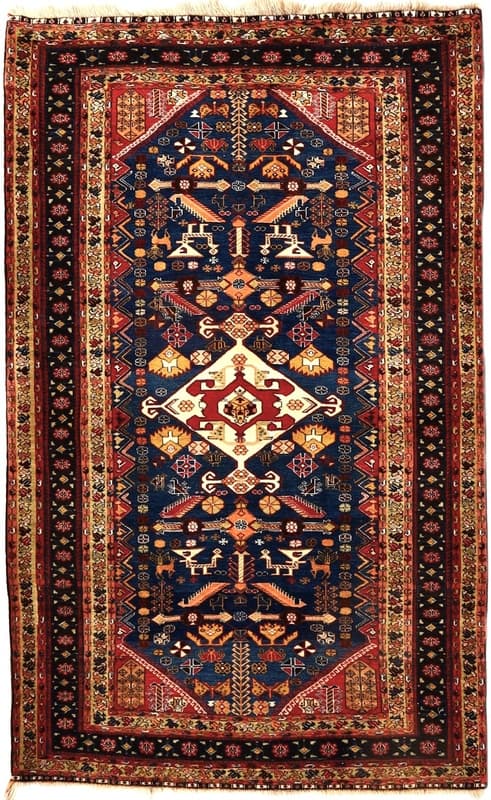 Ghashghai Teppich 200x125