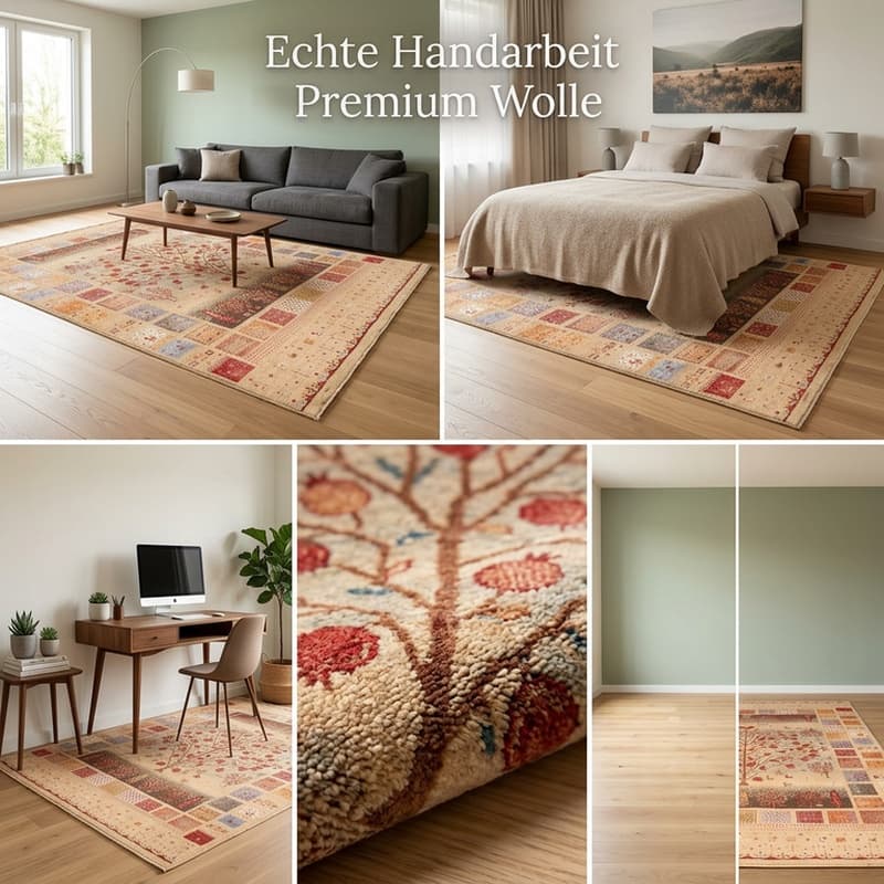 LORIBAFT Carpet  220x156 - Image 2