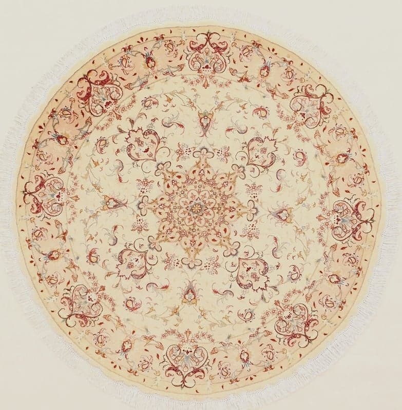 Tabriz50Raj Carpet 150x150 - Image 6