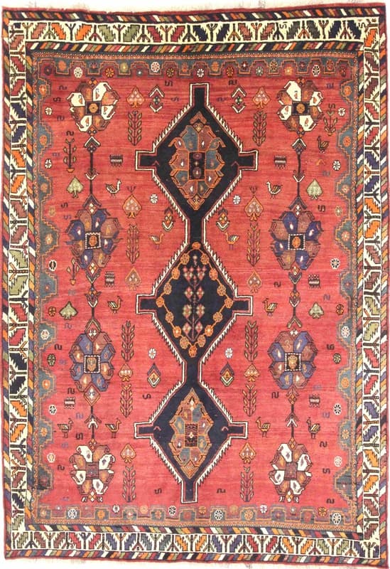Ghashghai Teppich 293x205