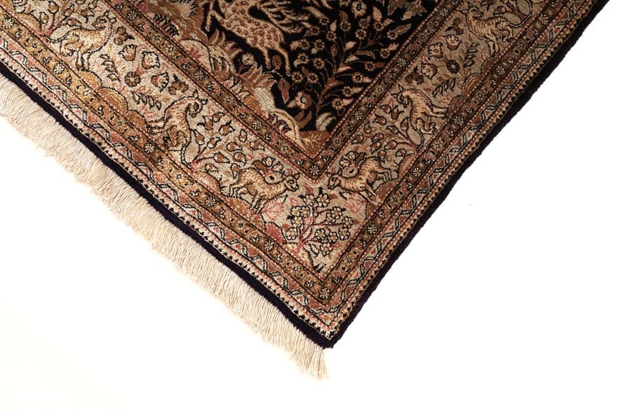 Qum Silk Carpet 130x75 - Image 6
