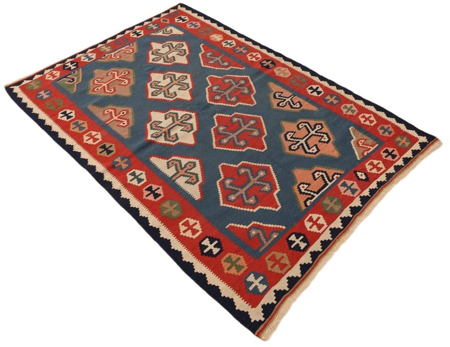 Kelim Fars Teppich 150x103 - Image 4