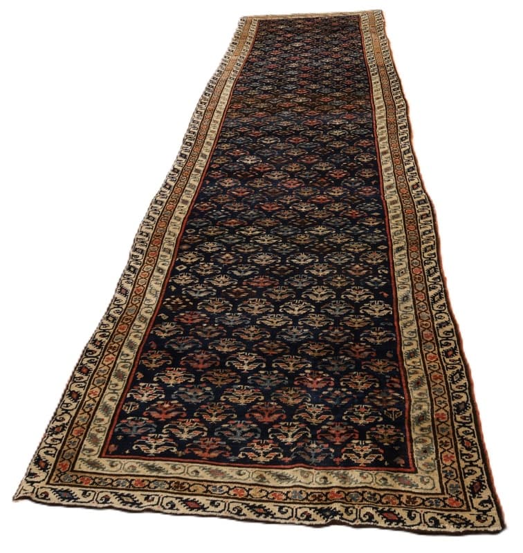 Antique Azarbaiejan Carpet  474x112 - Image 2