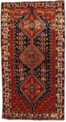 Antique Ghashaghi Carpet 250x137