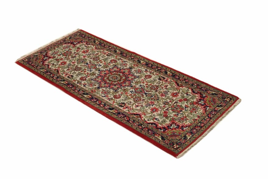 Qom Teppich 215x88