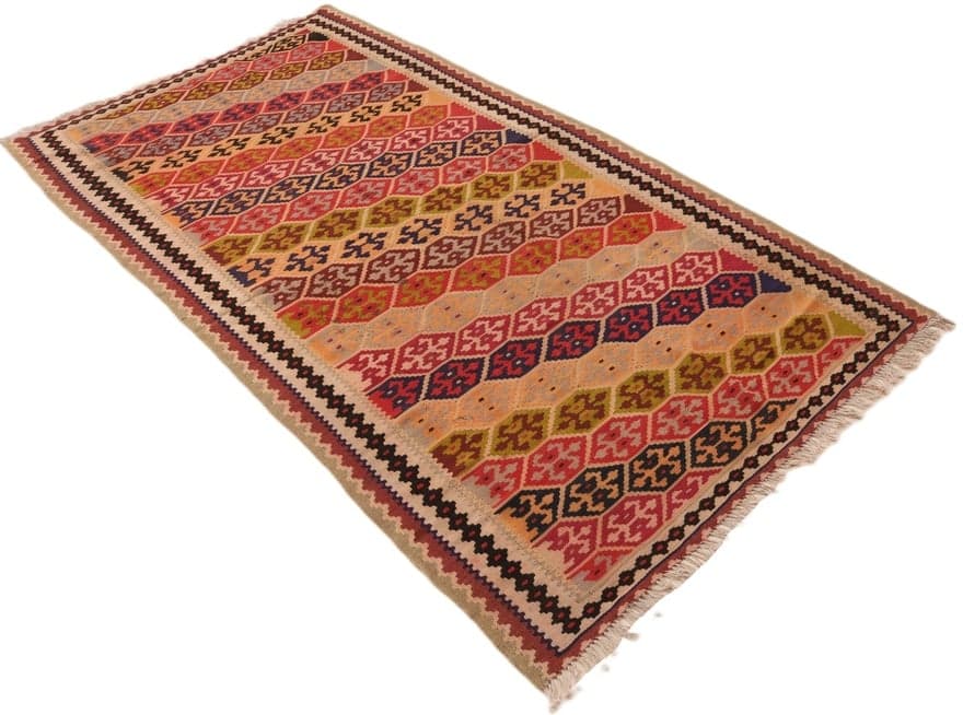 Kilim Fars Carpet  188x104 - Image 3