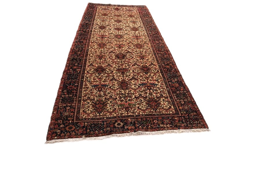 Heriz Antike Teppich 380x155