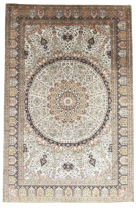 KASHMIR Silk Carpet 282x184