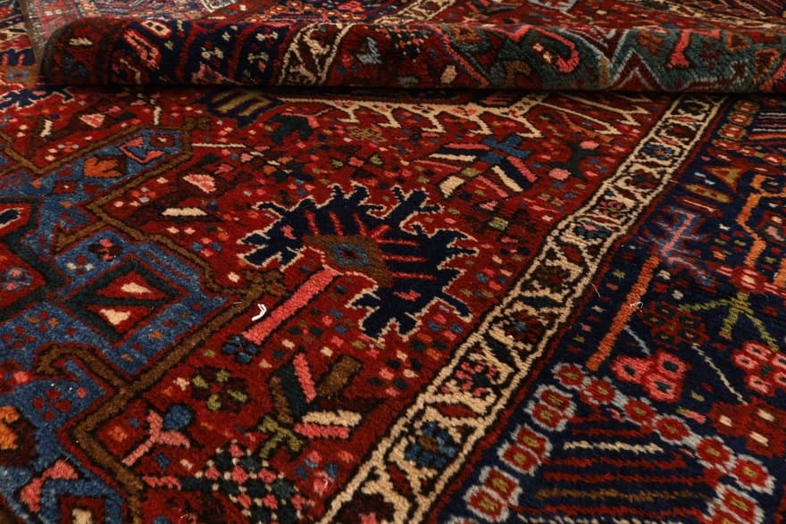 Heriz Antike Teppich 555x105