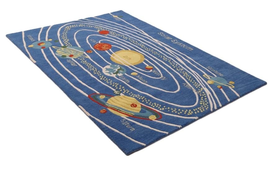 Kids Space  Solar System & Planets Design Carpet  242x170 - Image 3