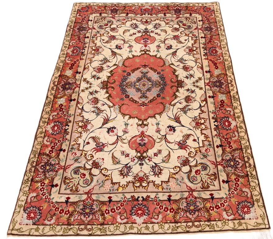 Tabriz 50 Raj Teppich 160x100 - Image 4