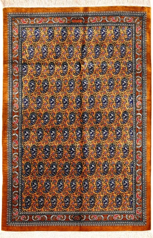 Ghom Seide Teppich 117x80