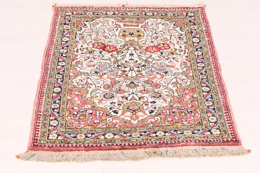 Ghom Seide Teppich  95x60
