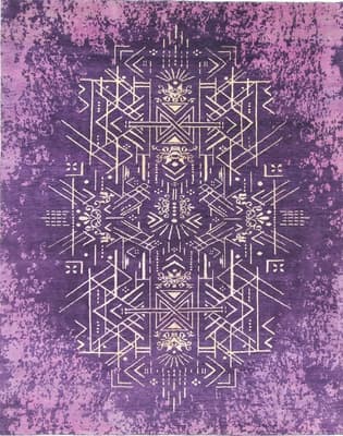 Modern  Lotus carpet  299x248