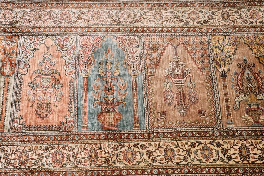 Turkie Silk  Estanbul Carpet  150x70 - Image 3