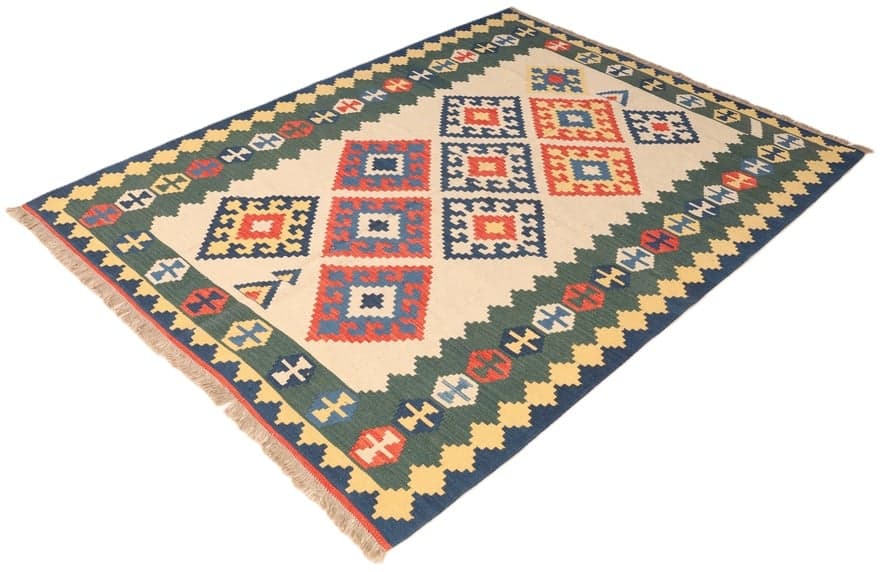 Kelim  Fars Teppich  231x168 - Image 5