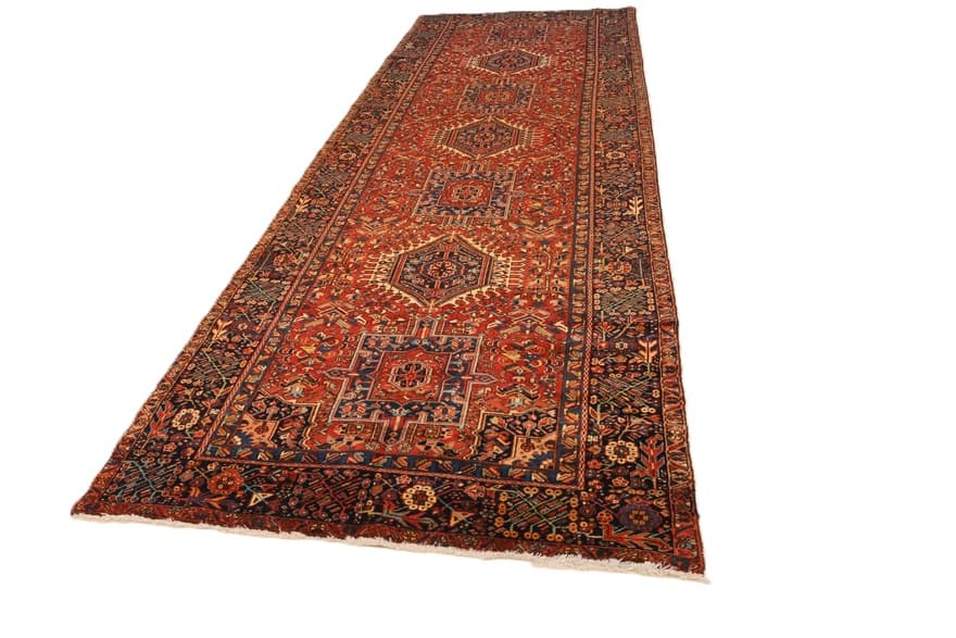 Heriz Antique Carpet 390x145