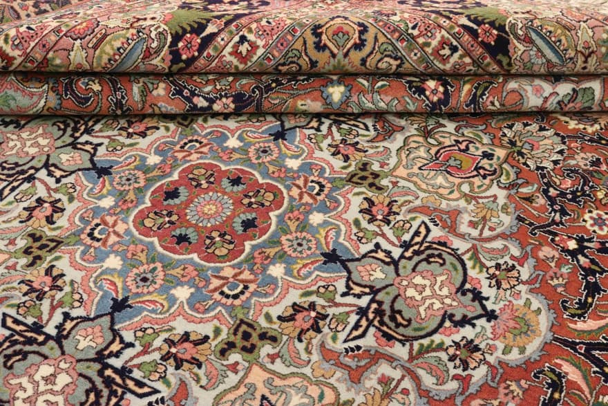 Tabriz 50 Mahi Carpet 357x250