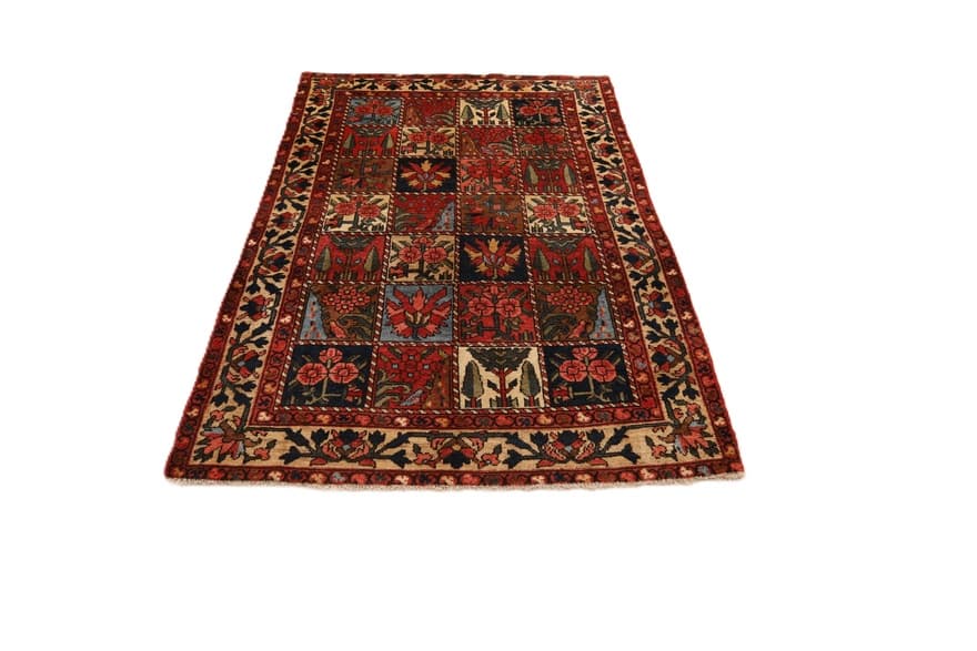 Bakhtiar Antike Teppich 191x127