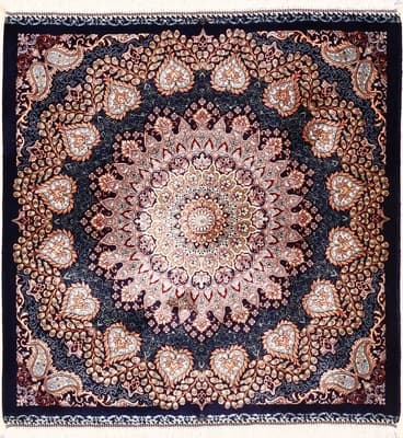 Qom Daisy Carpet 70x70
