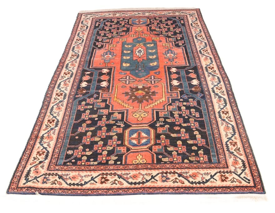 Antike  Malayer Teppich 201x126