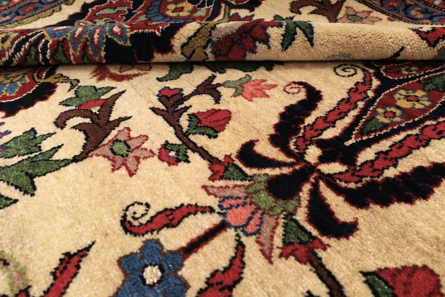 Senneh Yasha oruje Silknkette Carpet  153x121 - Image 4