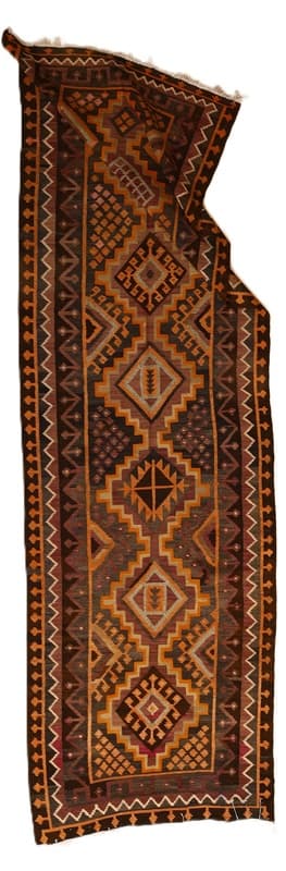 Antik Kelim Teppich  387x120