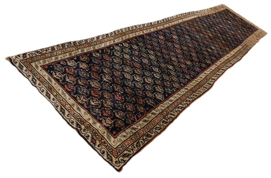 Antique Azarbaiejan Carpet  474x112 - Image 6