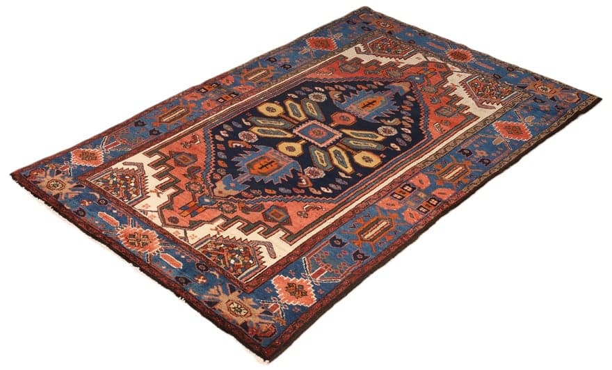 Antique Zanjan Carpet 206x129 - Image 5