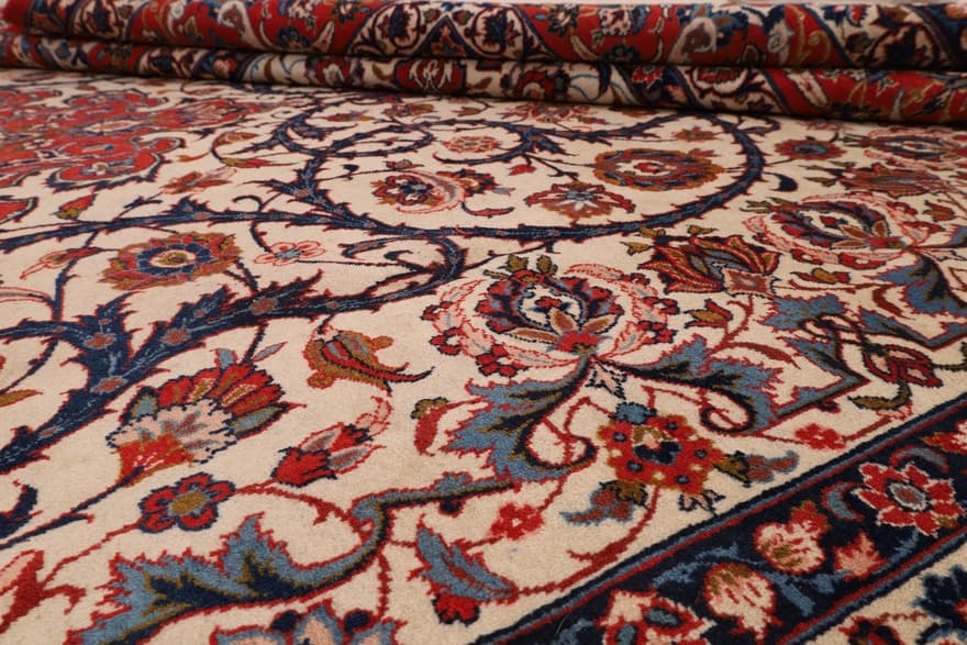 Antique Isfehan Carpet 454x296 - Image 5