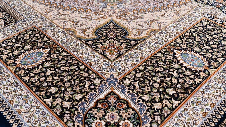 Ghom Dahlia Teppich  300x200 - Image 5