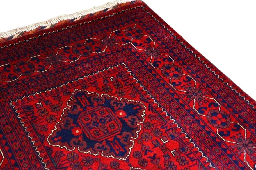Afghan-Beljikwool Carpet  146x101 - Image 6