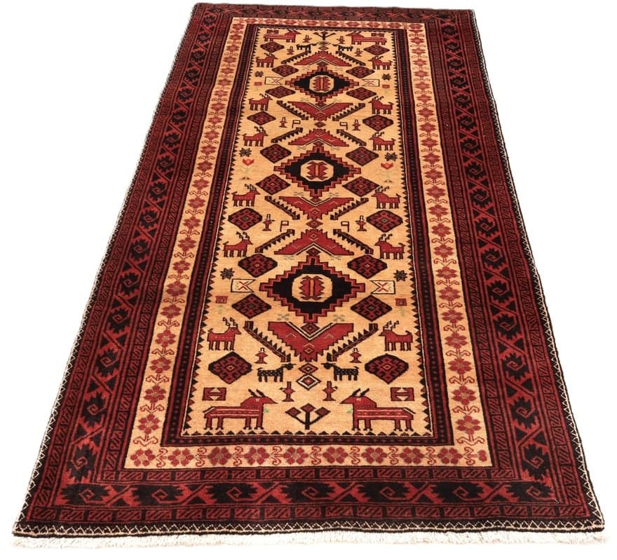 Belutch Teppich 200x102 - Image 4