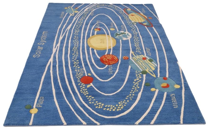 Kids Space  Solar System & Planets Design Carpet  242x170 - Image 4