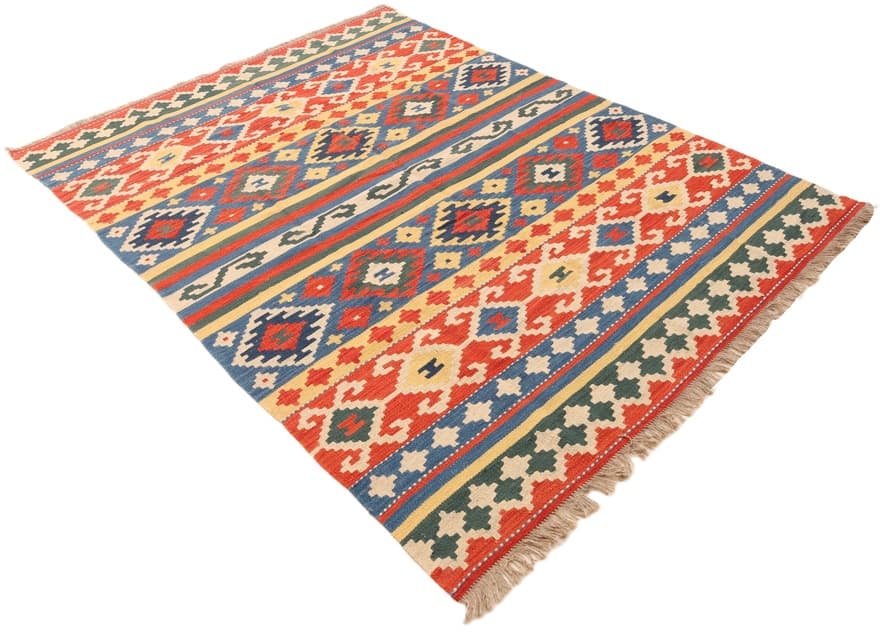 Kelim  Fars Teppich  239x169 - Image 4