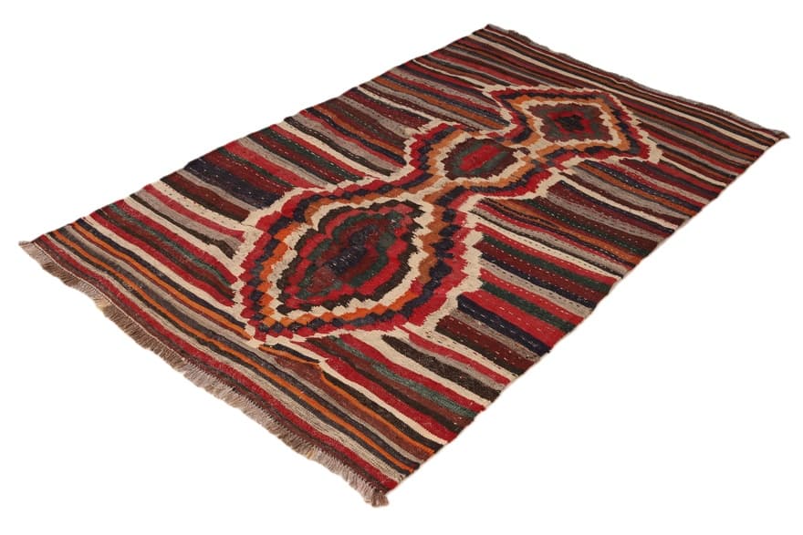 Kelim Fars Teppich 208x124 - Image 5