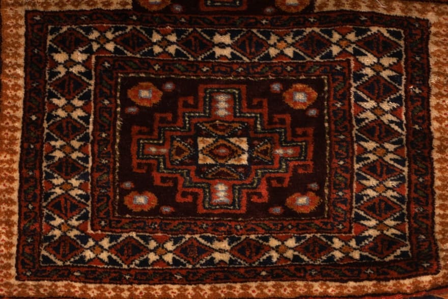 Antike Belutsch Teppich  37x35 - Image 5