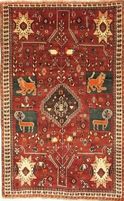 Ghashghai Teppich 286x178